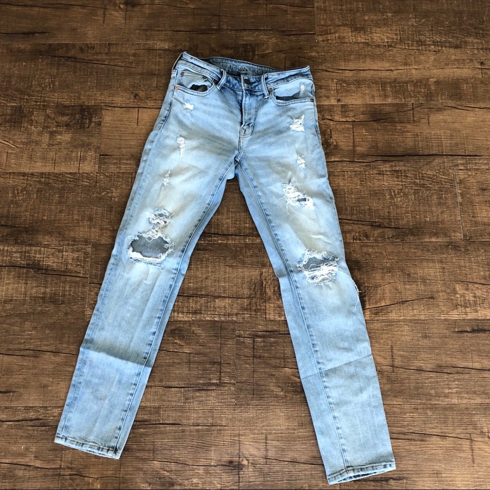 Men’s American Eagle Distressed Skinny Jeans